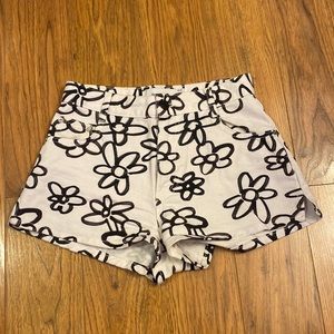 High rise shorts Bershka